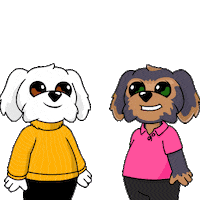 Valentines Day Friends Sticker by BoDoggos