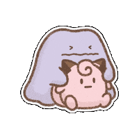 Sad Ditto Sticker by Pokémon