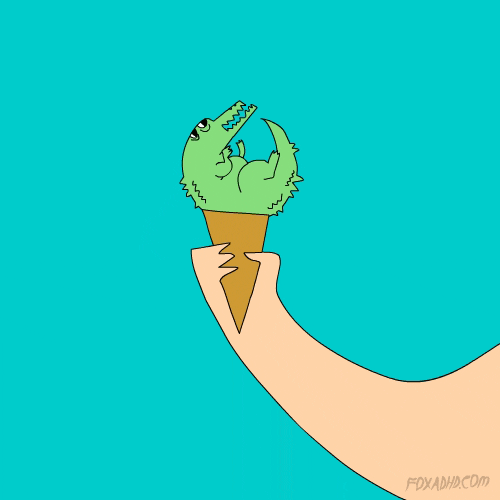 ice cream artists on tumblr GIF by Animation Domination High-Def