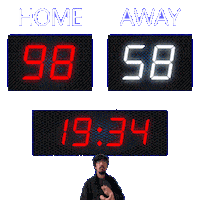 58 Away Sticker