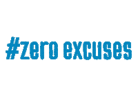 odlo zeroexcuses Sticker