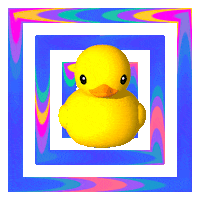 Art Rotating Sticker by badblueprints