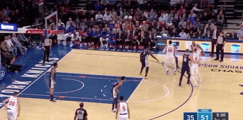 denver nuggets pick and roll defense GIF