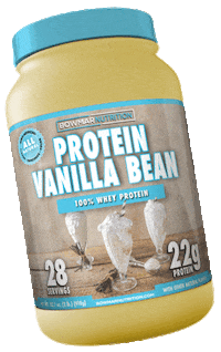 Whey Protein Sticker by Bowmar Nutrition