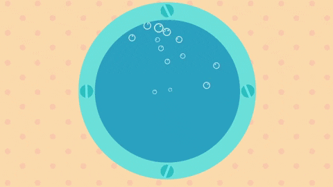 under the sea hello GIF by Molang