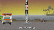 rocket van GIF by South Park 
