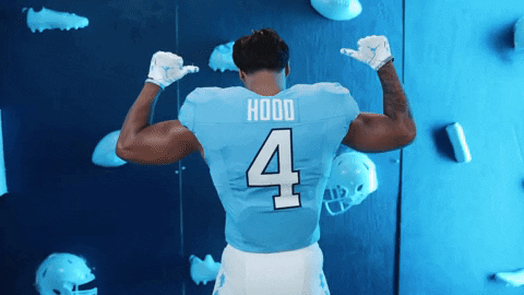 North Carolina Football GIF by UNC Tar Heels