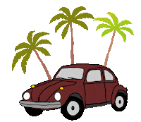 Skating Palm Trees Sticker by Bruno Mars