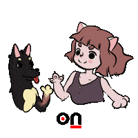404CatFound illustration design comic graphic Sticker