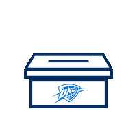 Oklahoma City Vote Sticker by OKC Thunder