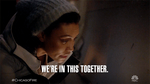 we&#39;re in this together GIF by One Chicago