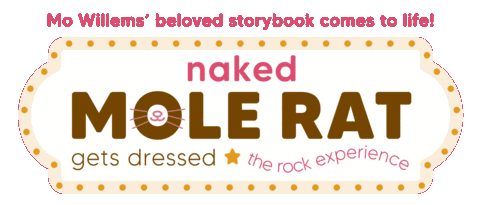 Mole Rat Nakedmolerat Sticker by Theatre Cedar Rapids