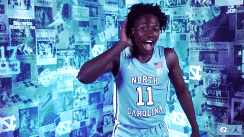 North Carolina Sport GIF by UNC Tar Heels