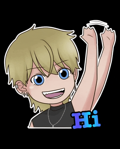 ctrnibnida anime hello hi manga GIF