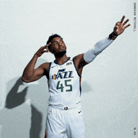 Donovan Mitchell Sport GIF by Utah Jazz
