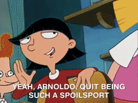 hey arnold nicksplat GIF