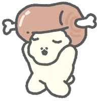 dog love Sticker by jun