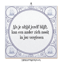 Nl Wijsheid Sticker by Tegelspreuken.nl