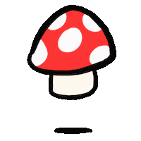 Mushroom Fungi Sticker by ehcat