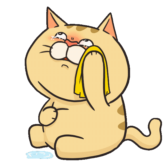 Sad Cry Sticker