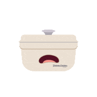 Food Boiling Sticker by Vintage Cuisine by Cooking