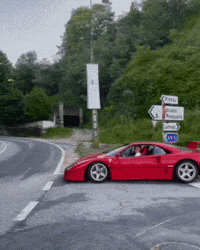 Donuts Ferrari GIF