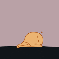 pitt_jamhoury hello hi sleep ghost GIF