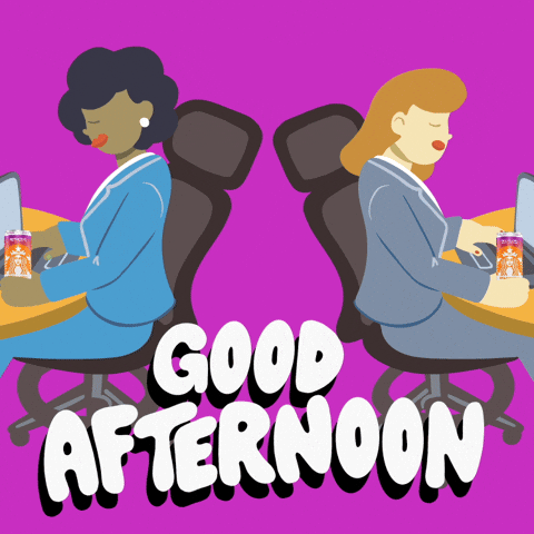 Good Afternoon Office GIF by Starbucks