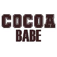 Cocoa Clq Sticker by Clique Fitness