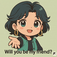Reach Out Friend Request GIF by Persona