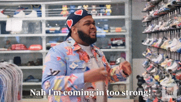 I'm Coming In Too Strong 