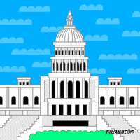 White House News GIF by Animation Domination High-Def