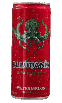 BLUMANIA energy watermelon energydrink blumania Sticker