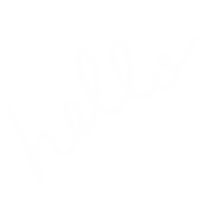 Typography Hello Sticker