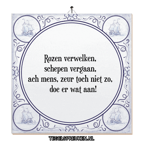 Humor Mens Sticker by Tegelspreuken.nl