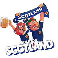 Scotland Euro Sticker by Manne Nilsson