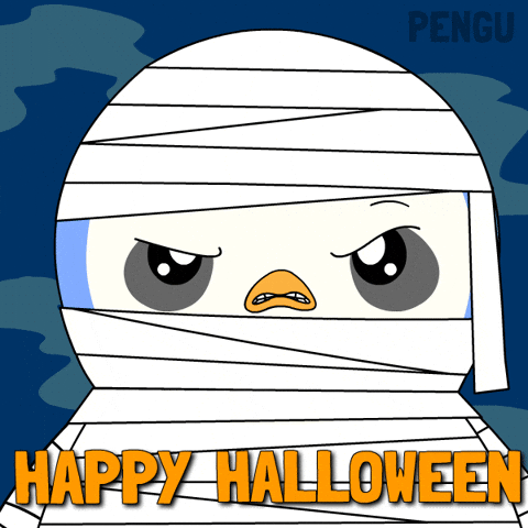 Trick Or Treat Halloween GIF by Pudgy Penguins