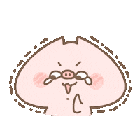 Laugh Pig Sticker by 豚豚TunTun