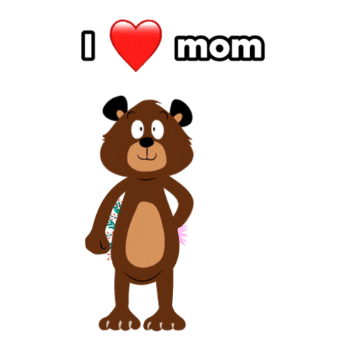 AQUACarpaticaGr bear mom mothers day bears Sticker