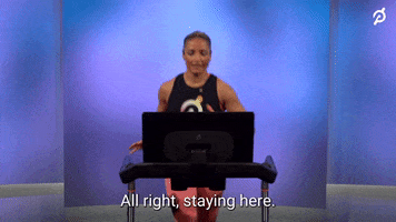 Treadmill Running GIF by Peloton