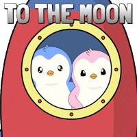 Lets Go Space GIF by Pudgy Penguins
