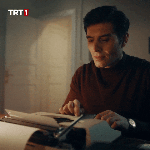 Work Writing GIF by TRT