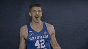 Byu Basketball Gocougs GIF by BYU Cougars