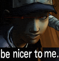 The Walking Dead Game Stare GIF