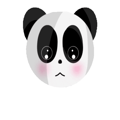 giphygifmaker panda pandinha uetiago ursopanda Sticker