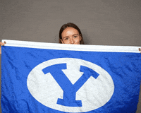 Celebration Flag GIF by BYU Cougars