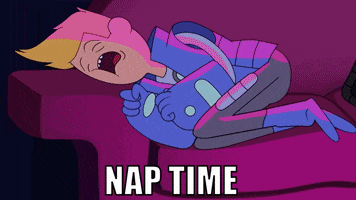Tired Good Night GIF by Cartoon Hangover