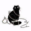 black cat GIF by BuzzFeed Animation