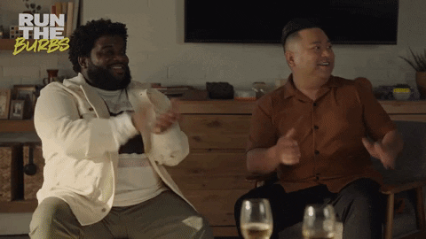 Comedy Applause GIF by Run The Burbs