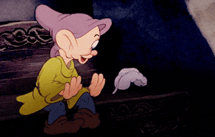 sleepy snow white GIF